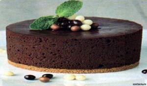 Шоколадный десерт "Восторг"