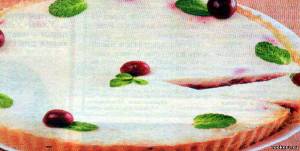 Фото Открытый пай с вишнями