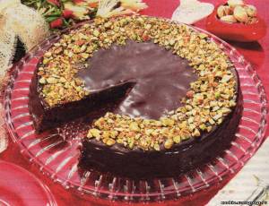 Шоколадно-ореховый торт "Наслаждение"