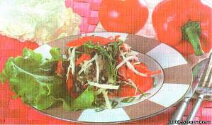  Острый салат из морской капусты 